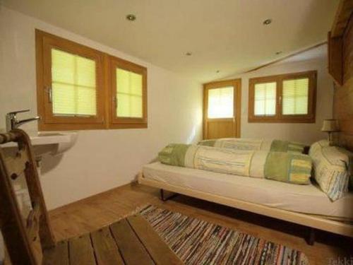 Postel nebo postele na pokoji v ubytování Berghof-Gufel