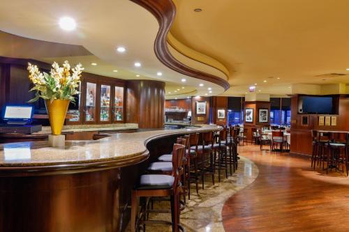 Lounge atau bar di Sheraton Grand Chicago Riverwalk