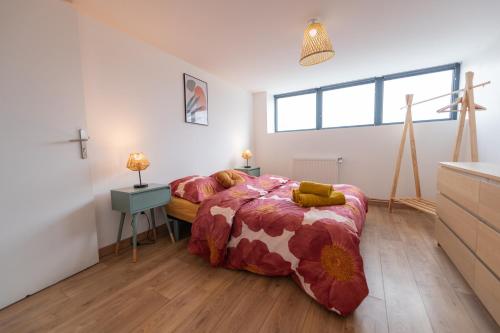 Posteľ alebo postele v izbe v ubytovaní WELCOME LOFT