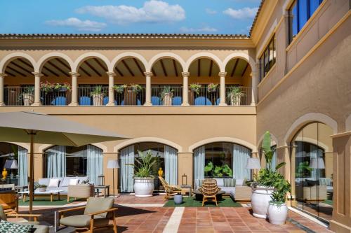 Balkón nebo terasa v ubytování Hacienda Son Antem Golf Resort, Autograph Collection
