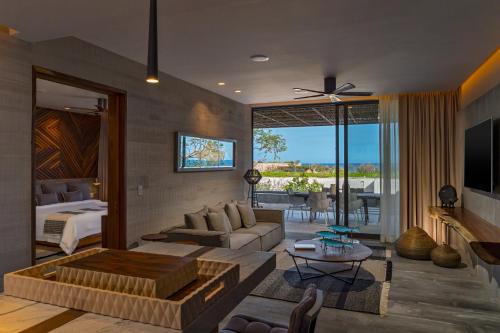 Posezení v ubytování Solaz, a Luxury Collection Resort, Los Cabos