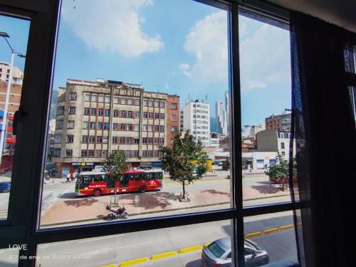 Nespecifikovaný výhled na destinaci Bogotá nebo výhled na město při pohledu z hotelu