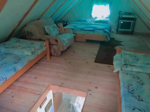 Postel nebo postele na pokoji v ubytování Vikedica Blagojević