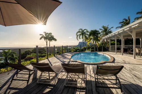 A balcony or terrace at Villa Alexandra