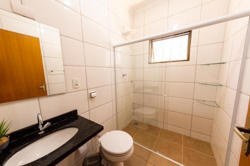 Koupelna v ubytování Jahu Center Casas