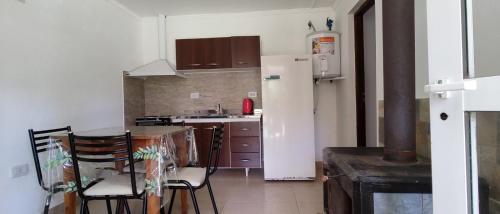 Köök või kööginurk majutusasutuses El viejo Boliche Apart