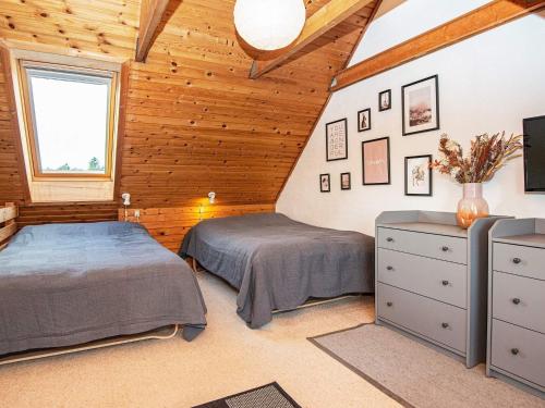 Postel nebo postele na pokoji v ubytování Holiday home Rømø CXXV