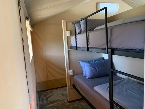 Letto o letti in una camera di Elephant View Camp