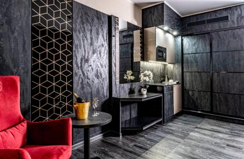 Ванная комната в PLAZA Premium Schwerin Sure Hotel Collection by Best Western
