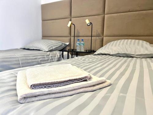 Katil atau katil-katil dalam bilik di Apartament RadMila2 Premium