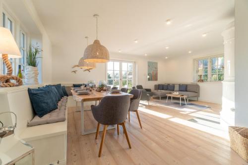 Χώρος καθιστικού στο Landhaus Marie