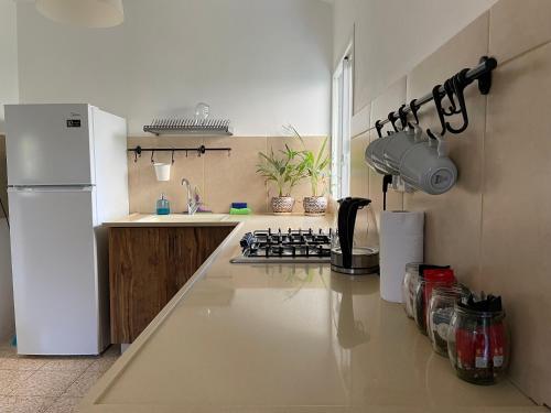 Una cocina o zona de cocina en Hollyday & vacation
