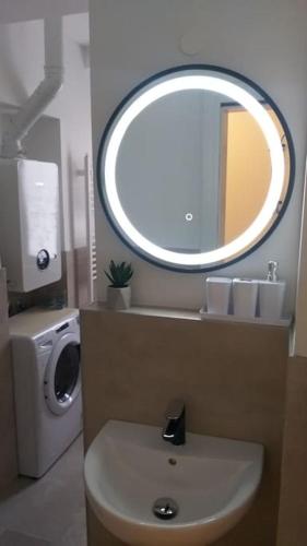 White brick Apartment