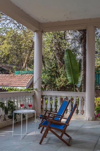 Zahrada ubytování SaffronStays The Windsor House, Lonavala