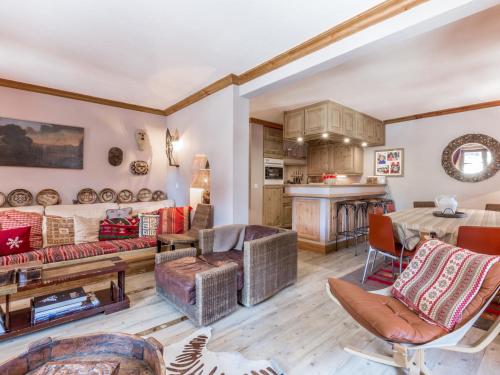 אזור ישיבה ב-Appartement Val-d'Isère, 5 pièces, 8 personnes - FR-1-694-106