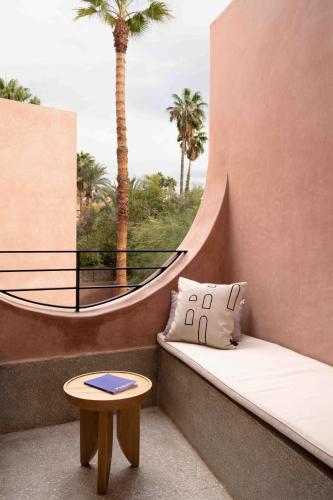 Χώρος καθιστικού στο Maison Brummell Majorelle