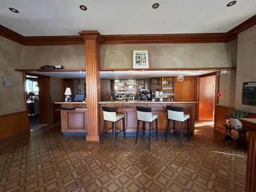 Lounge atau bar di Auberge Des Mésanges