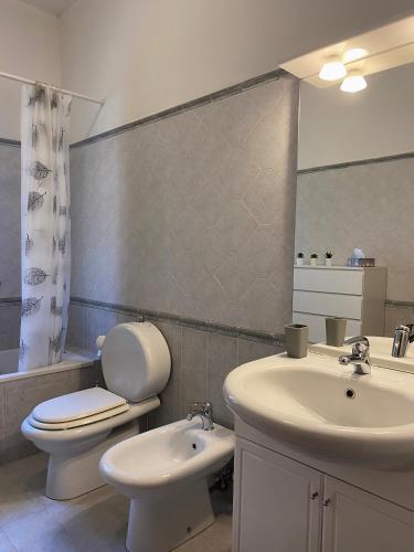 Koupelna v ubytování Casa Ariadne