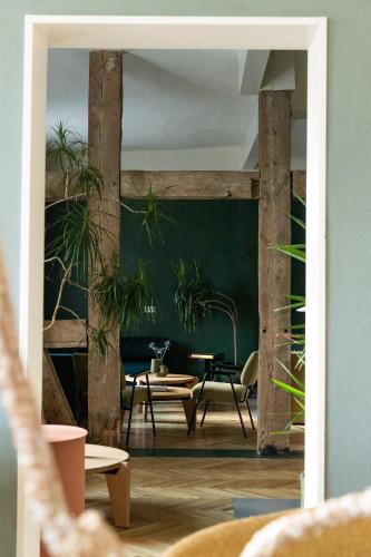 Et opholdsområde på St. Oberholz Woldzegarten Retreat