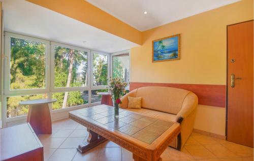 Χώρος καθιστικού στο Gorgeous Aparthotel In Pogorzelica