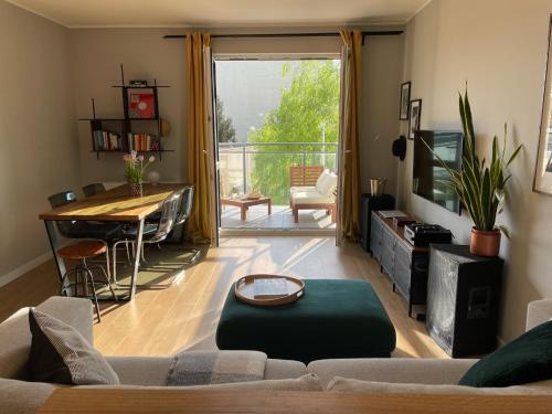 Posedenie v ubytovaní Royal Park Łazienki - Terrace Boutique Apartment