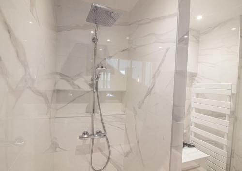 Kúpeľňa v ubytovaní White diamond calme rue Vaugelas