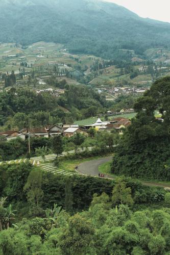 Landskap semula jadi dekat dengan inn ini