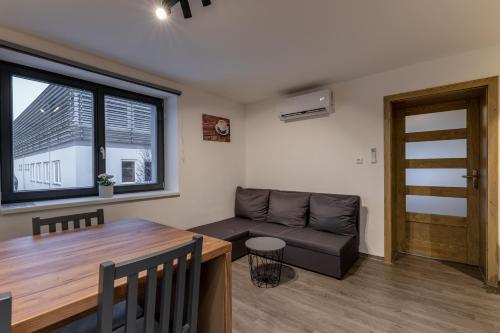 Posezení v ubytování Apartmány Lucie
