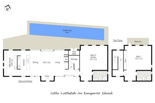 Plano de Little Cuttlefish on Kangaroo Island