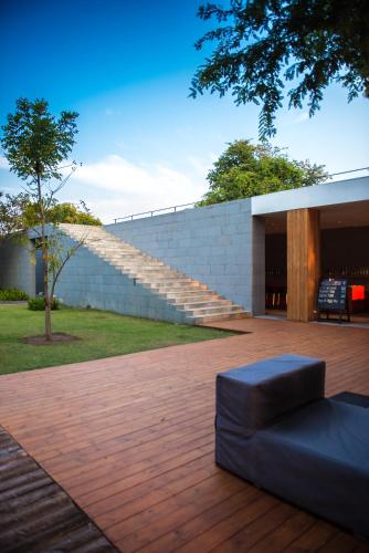 Posezení v ubytování Tolani Resort Kui Buri