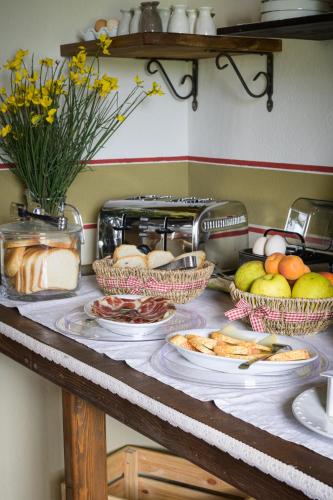 Cibo presso l'agriturismo o nelle vicinanze