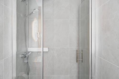 Koupelna v ubytování Hotel Halo Szczyrk
