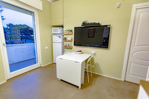Kuchyň nebo kuchyňský kout v ubytování Casa Morgana