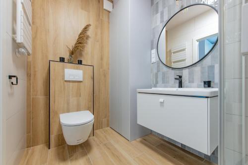 Kúpeľňa v ubytovaní POLANKI AQUA Apartamenty PREMIUM - w cenie nielimitowany dostęp do strefy Aqua