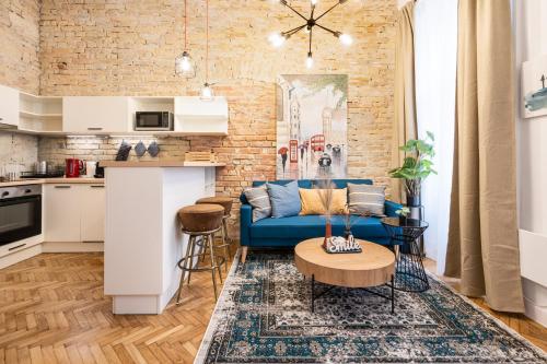 Comfy downtown hideaway with urban touch 1068 Budapest, 58 Király utca kép - 3