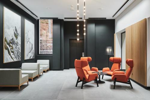 Posezení v ubytování Hotel Halo Szczyrk