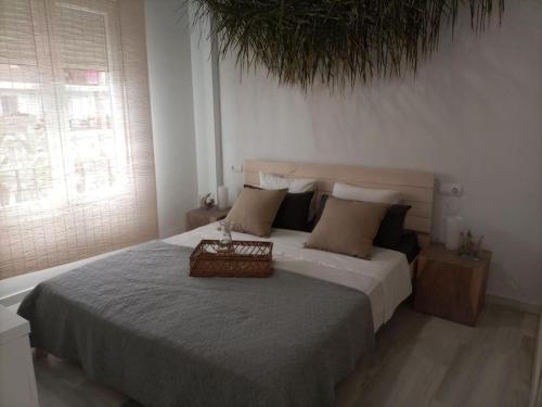 Postel nebo postele na pokoji v ubytování El Mirador de Playa Granada
