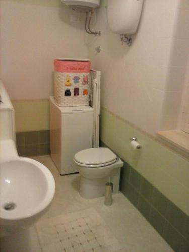Koupelna v ubytování Apartment Difesa Pizzo