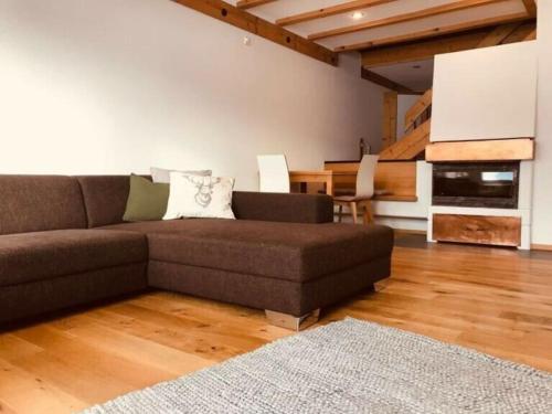 Posezení v ubytování Ferienhaus Geiger in Bernau im Schwarzwald