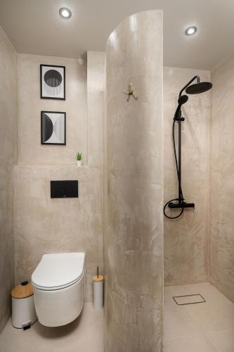 Ένα μπάνιο στο Di Matala deluxe apartment