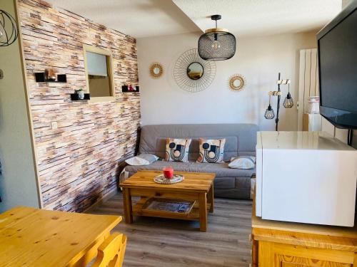 Khu vực ghế ngồi tại Appart 3 Chambres - 8 pers - AU PIED DES PISTES