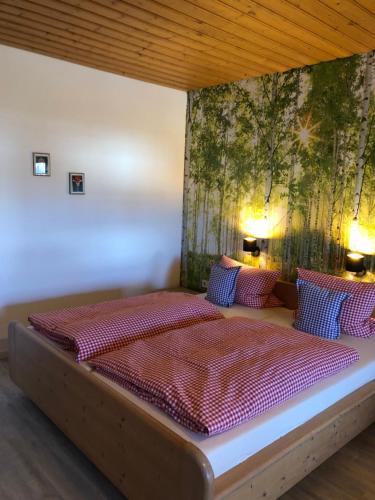 Postel nebo postele na pokoji v ubytování Solhof-Schömberg