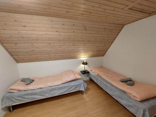 Postel nebo postele na pokoji v ubytování Venos home