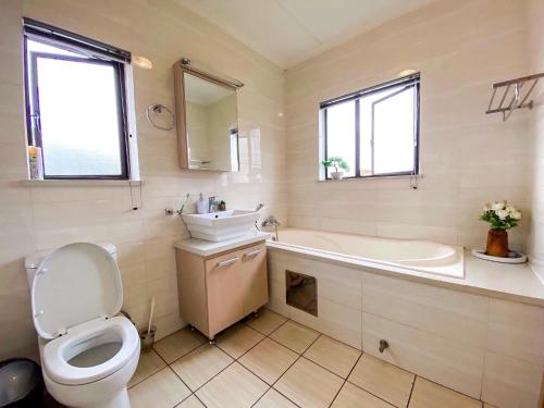 Koupelna v ubytování Siena Sun Luxury Suites