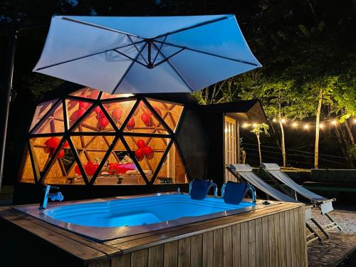 Πισίνα στο ή κοντά στο Ecofuratena Glamping & Experience