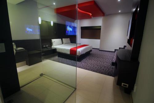 Motel Viaにあるベッド