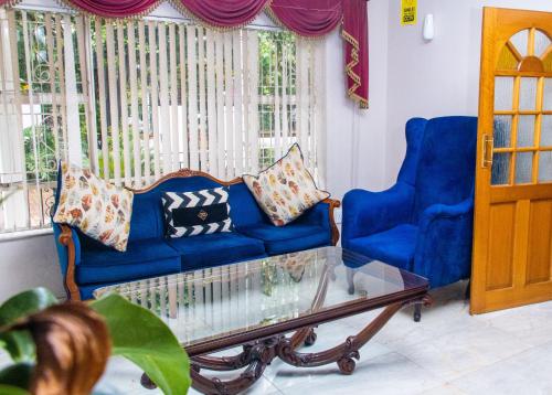 Χώρος καθιστικού στο Chic Guest House & Solar system free from load shedding