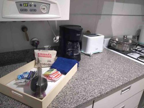 Una cocina o kitchenette en Departamento para vacaciones en Salta.