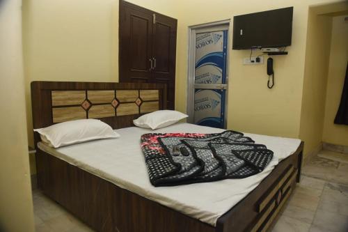 Lova arba lovos apgyvendinimo įstaigoje Hotel Jindal Paradise 5 Min Distance from Dargah