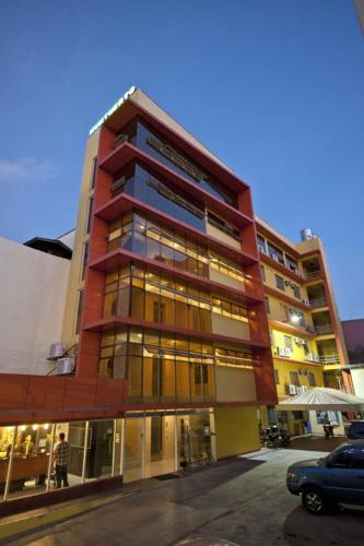 Budova, kde se hotel nachází